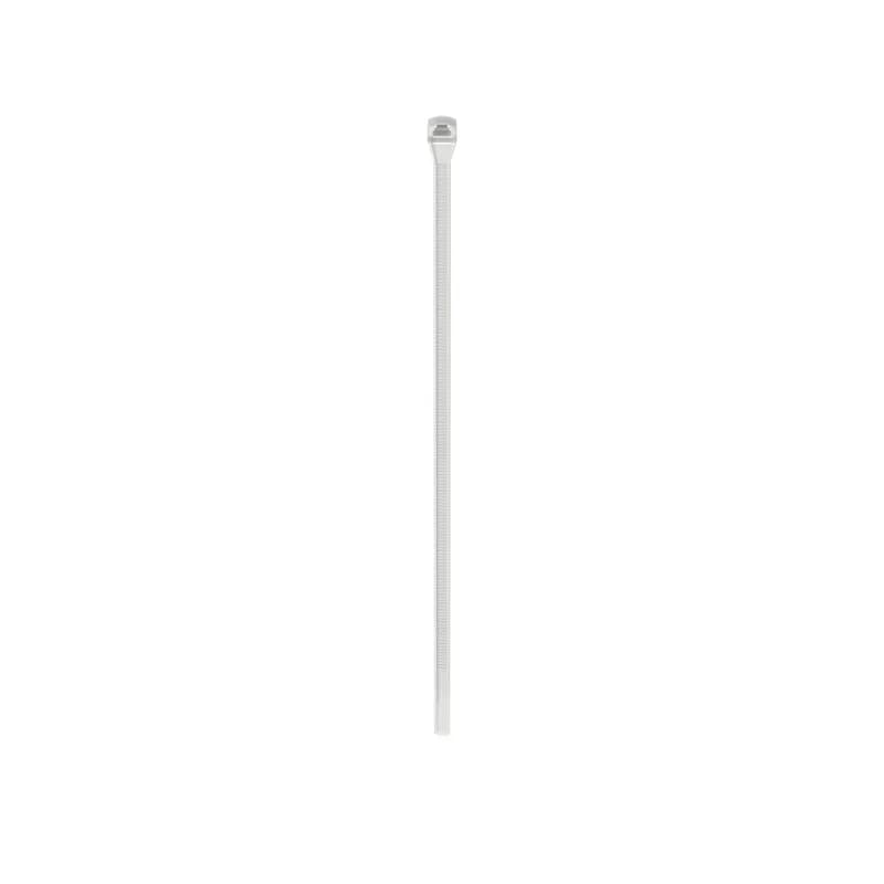 Panduit CBR2S-M Contour-Ty Cable Ties are designed to provide consistent strength in high-vibration environments. A low-profile head and parallel entry design, the curved tip enters easily and stays snug and snag-free. Standard cross section, 7.6 (193mm) length. Appropriate for Indoor use. Made of Nylon 6.6, are natural in color and come in packages of 1000.
