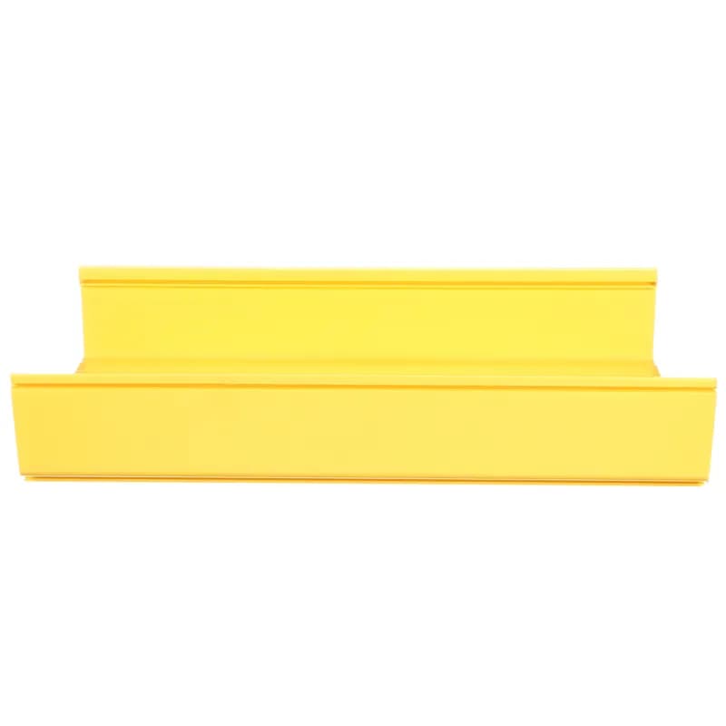 The FiberRunner 12x4 Channel can be used with fittings and brackets to design a routing system to separate, route, and protect fiber optic and high-performance copper cables. The cable routing channel accepts cable retainers or a hinged cover.