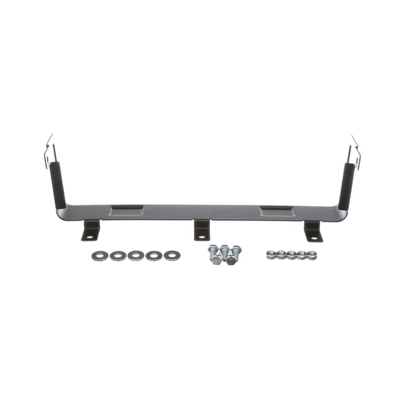 The fitting transitions from CommScope s 12x4 FiberGuide System to the Panduit 12x4 FiberRunner System. It is black and made of metal. Attachment hardware is included.