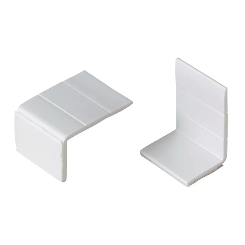 Panduct solid wall raceway type FS and type D wiring duct wire retainer, 1.00", 1.50", 2.00" duct width, PVC, silver, 100 pc. package quantity.