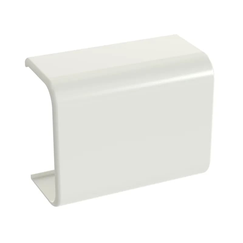 The coupler fitting is used to efficiently manage cable placement. It is designed to be used with LD10 Surface Raceway and is a 2 inch length. It meets TIA/EIA, uesd in applications up to 50 V. It features a snap-on installation, is made of ABS plastic, and is Off White.