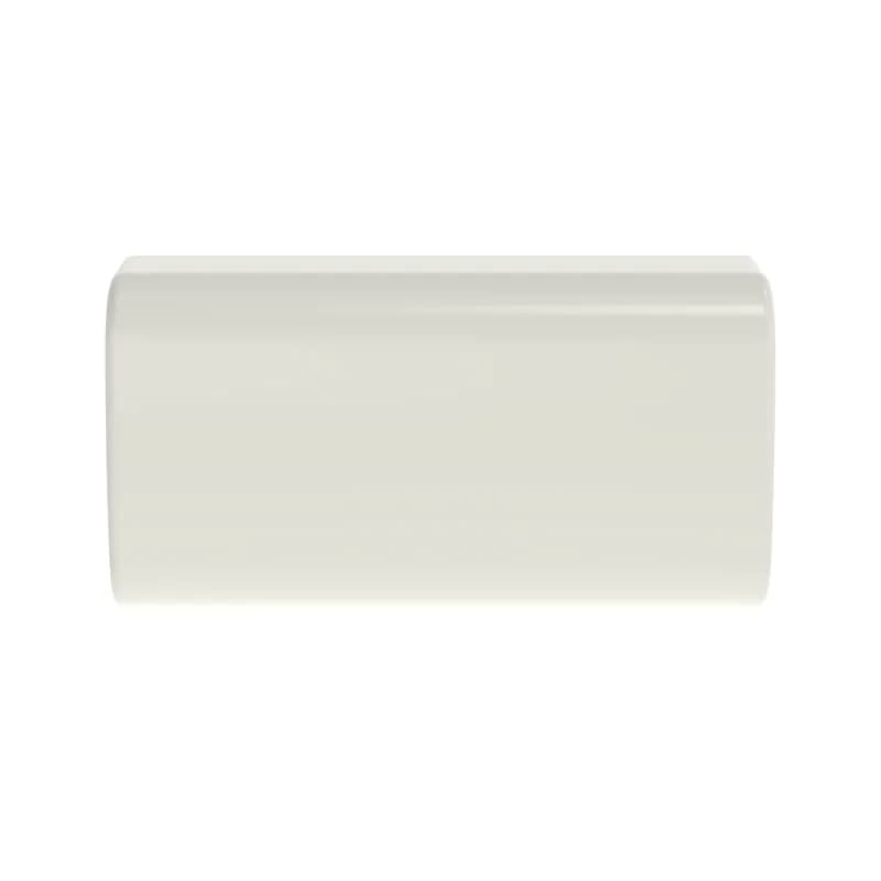 The coupler fitting is used to efficiently manage cable placement. It is designed to be used with LD5 Surface Raceway and is a 2 inch length. It meets TIA/EIA, used in applications up to 50 V. It features a snap-on installation, is made of ABS plastic, and is Off White.