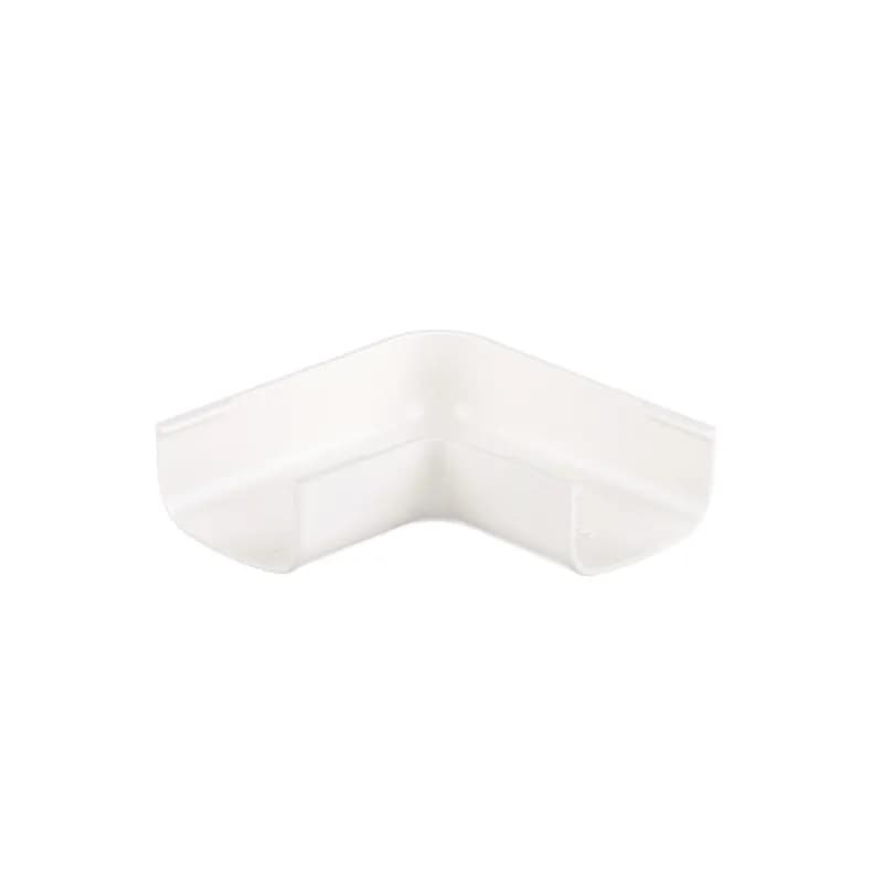 The right angle fitting is a one-piece Surface Raceway fitting designed to transition your raceway around a corner while maintaining a 1" bend radius. It is made to be used with the LD5 raceway, in applications up to 50 V. It is a snap-on installation and measures 2.5 in length. It is constructed with ABS plastic, meets TIA/EIA, and is Off White.