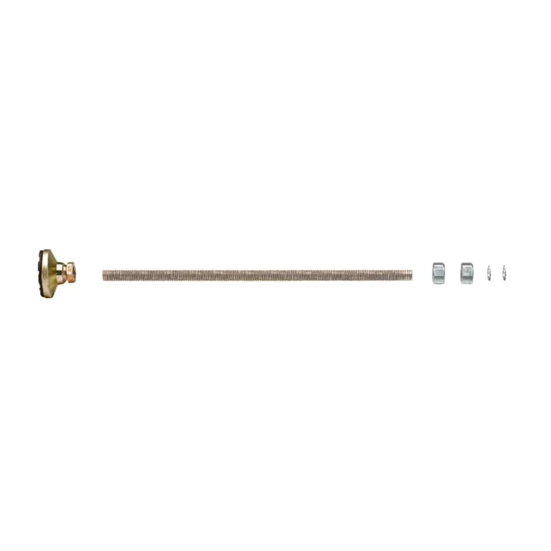 The Net-Contain Mid-Span Cabinet Support is used in the Aisle Containment system and is 600mm high. This mid-span cabinet support is required every 2400mm on a fully populated containment. It is silver.