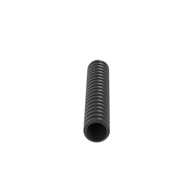 Panduit CLT38F-C20 - The CLT38F-C20 Corrugated Loom Slit Wall Tubing protects cables from impact and abrasion. Features a slit for easy installation onto a bundle of wires or a pre-assembled harness assembly, increasing productivity. Hold in place with cable ties and accessories. Suitable for indoor applications. UL94-HB flammability rating and a maximum temperature rating of 122 F (50 C). Polyethylene. Inside diameter 0.421" (10.69mm). Color Black. 1 per package.