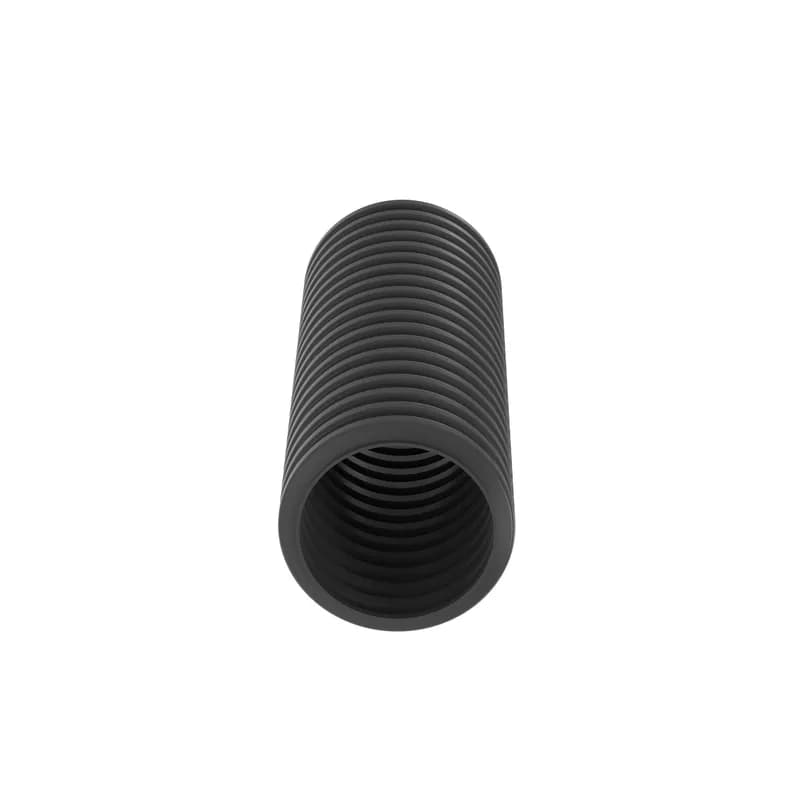 Panduit CLT75N-C630 - The CLT75N-C630 Corrugated Loom Slit Wall Tubing protects cables from impact and abrasion. Features a slit for easy installation onto a bundle of wires or a pre-assembled harness assembly, increasing productivity. Hold in place with cable ties and accessories. Suitable for indoor applications. UL94-HB flammability rating and a maximum temperature rating of 230 F (110 C). Heat-Stabilized Nylon 6. Inside diameter 0.762" (19.35mm). Color HS Black. 1 per package.