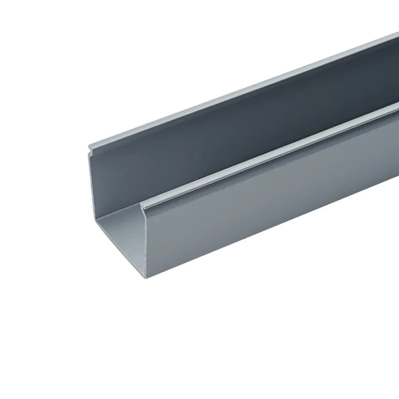 The FS1.5X2LG6NM Panduct Lead-Free PVC Solid Wall Wiring Duct design fully encloses cables providing maximum protection and aesthetics. UL 94 flame class of V-0 with a UL recognized continuous-use temperature up to 122 F (50 C). No mounting holes provided. Lead-free PVC. 1.5" x 2" (38.1 mm x 50.8 mm) and 6' (1.83 m) long. Cover sold separately. Color Light Gray.