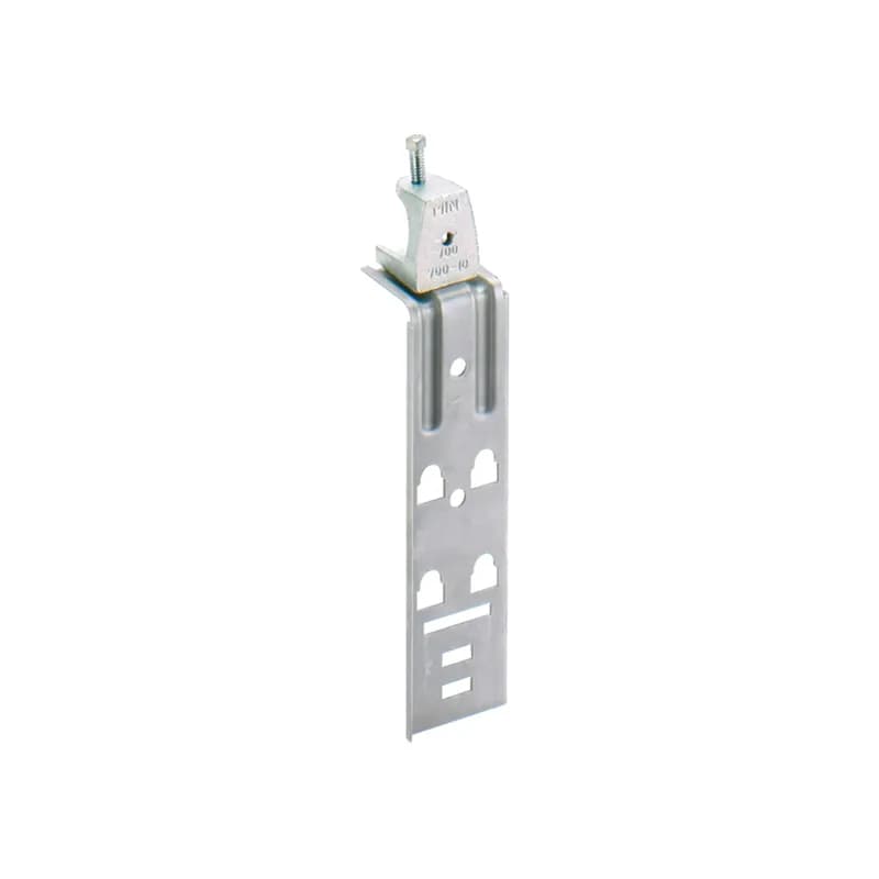 Single-level screw-on beam clamp bracket for use with flanges up to 3/4 (19.1mm) thick.
