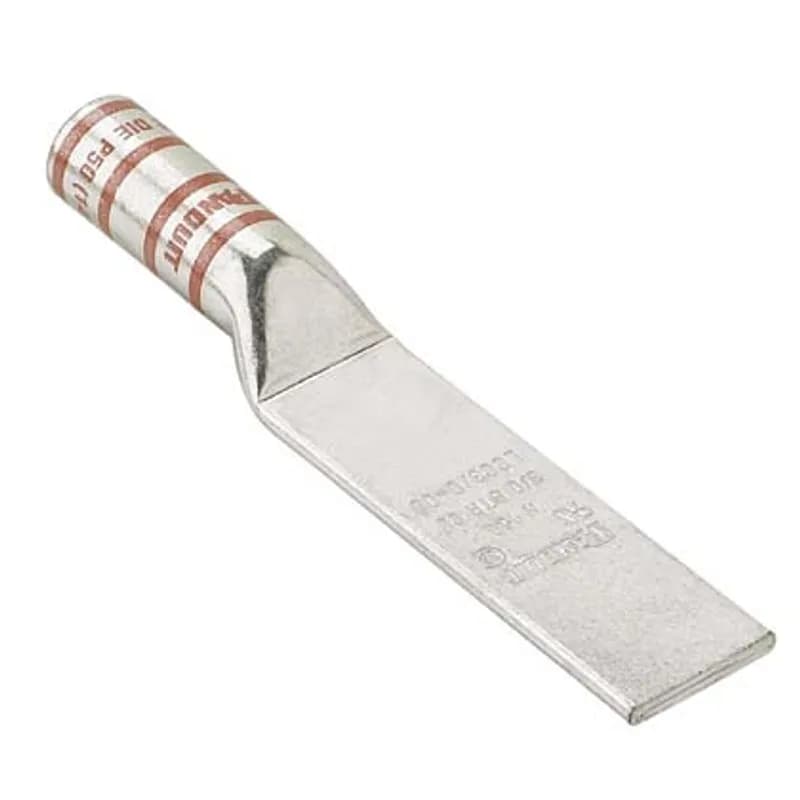 Blank tongue, long barrel lug, 250 kcmil cable.
