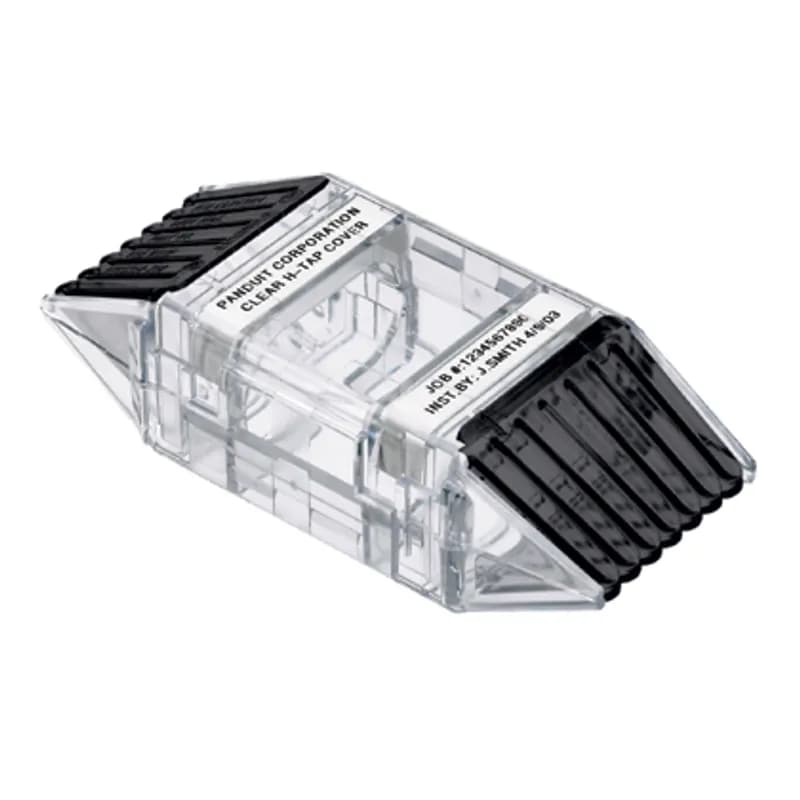 Clear insulating cover for HTCT250-8-1, HTCT250-2-1 and HTCT250-250-1 copper compression HTAPS.