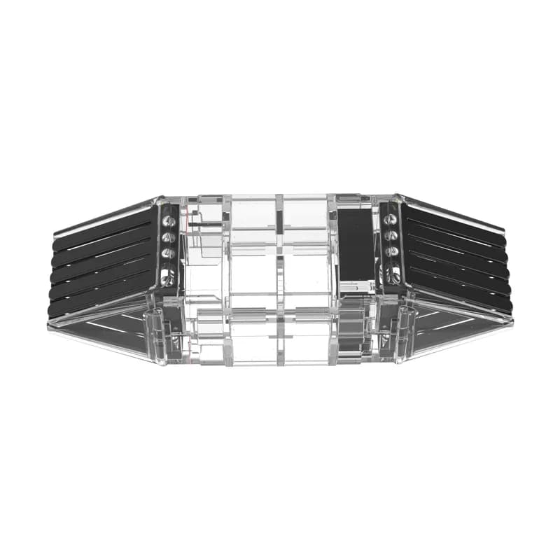 The CLRCVR2-1 Insulating Cover is made of high impact plastic to provide high impact strength and 360 inspections of crimped connections to assure the crimp is complete and the correct die was used.
