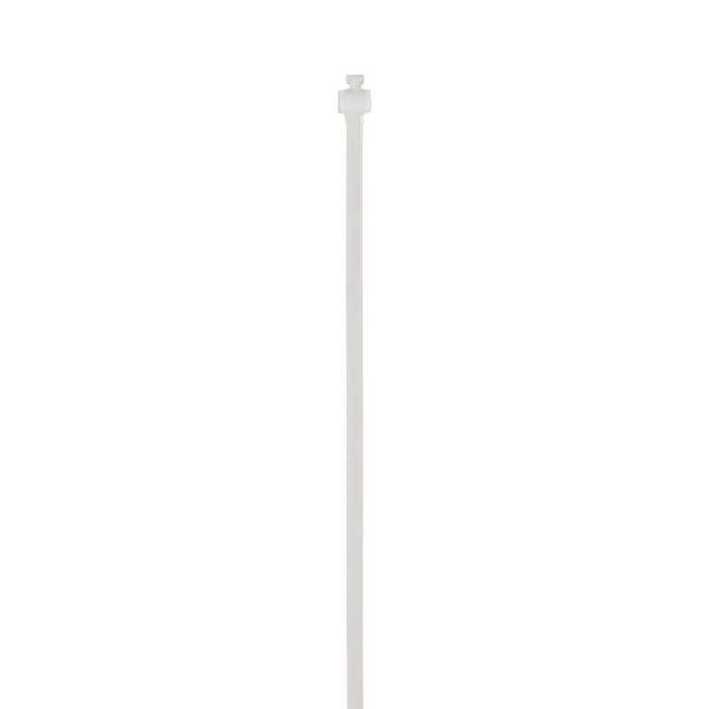 Sta-Strap cable tie, releasable, intermediate cross section, 8.1 (206mm) length, nylon 6.6, natural, bulk package.