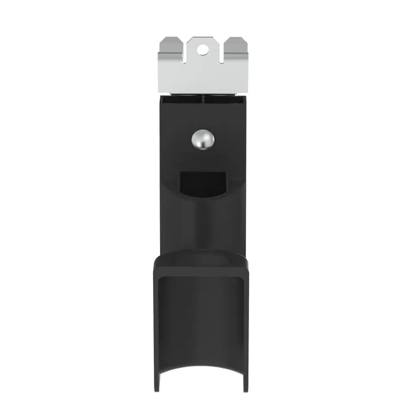 StrongHold JP2SBC87RB-L20 J-Pro J hook with Screw-On Beam Clamps have a patented design, featuring complete horizontal and vertical 1" bend radius control as well as 360 degree rotation. This feature prevents pinch points and degradation of cable performance. They are suitable for use in air handling spaces and are UL listed. For use with flanges up to 3/4" (19.1mm) thick and 2.0 (50.8mm) max bundle capacity. Made of Nylon 6.6, are black in color and come in packages of 50.