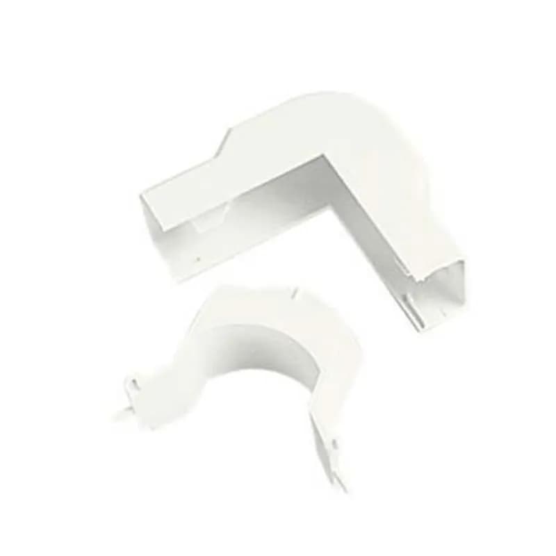 The power rated outside corner fitting is rated for applications up to 600V. It is designed for use with the LDPH10 and is International Gray.