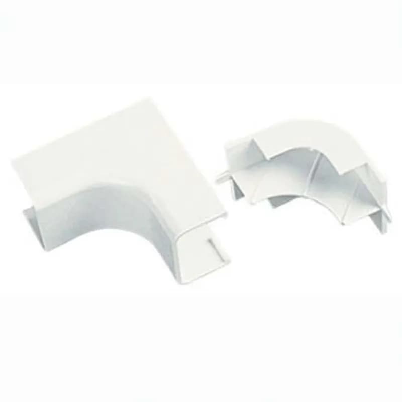 The power rated inside corner fitting is used to efficiently run cables along an inside corner while maintaining a 1 inch bend radius. It is designed to be used with the LDPH3 raceway and features a snap-on installation. . It meets TIA/EIA Standards, is UL Listed and Compliant. It is made of ABS plastic and is White.