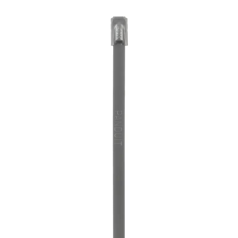 The MLT2S-CP316 self-locking cable tie speeds up installation with a unique self-locking head design that locks into place at any part along the tie body. The smooth surfaces and rounded edges assure cable protection and worker safety. Provides a strong, durable method of cabling bundle and can be used in a wide range of indoor, outdoor, and underground applications.