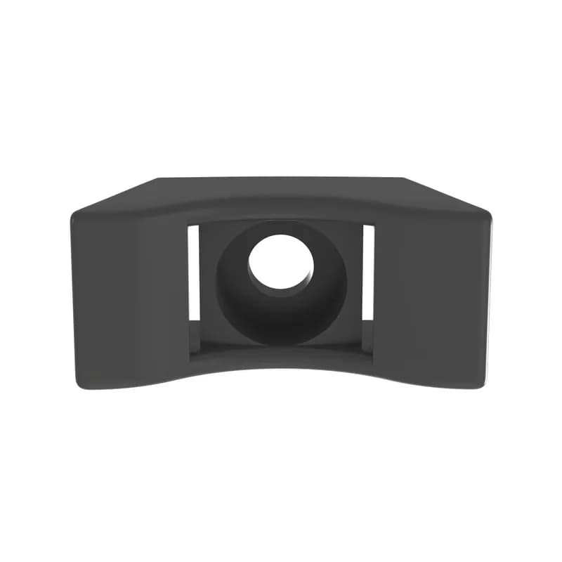 Panduit TMEH-S8-Q0 screw applied extra heavy cable tie mounts are designed for use with Panduit extra-heavy cross section cable ties for mounting cable, large wire bundles, or tubular shapes. Their unique cradle design provides maximum stability for cable bundling, routing and the support of large diameter and heavy cable bundles. Install with #8 (M4) screw. For outdoor use, made of Weather Resistant Nylon 6.6, are black in color and come in packages of 25.