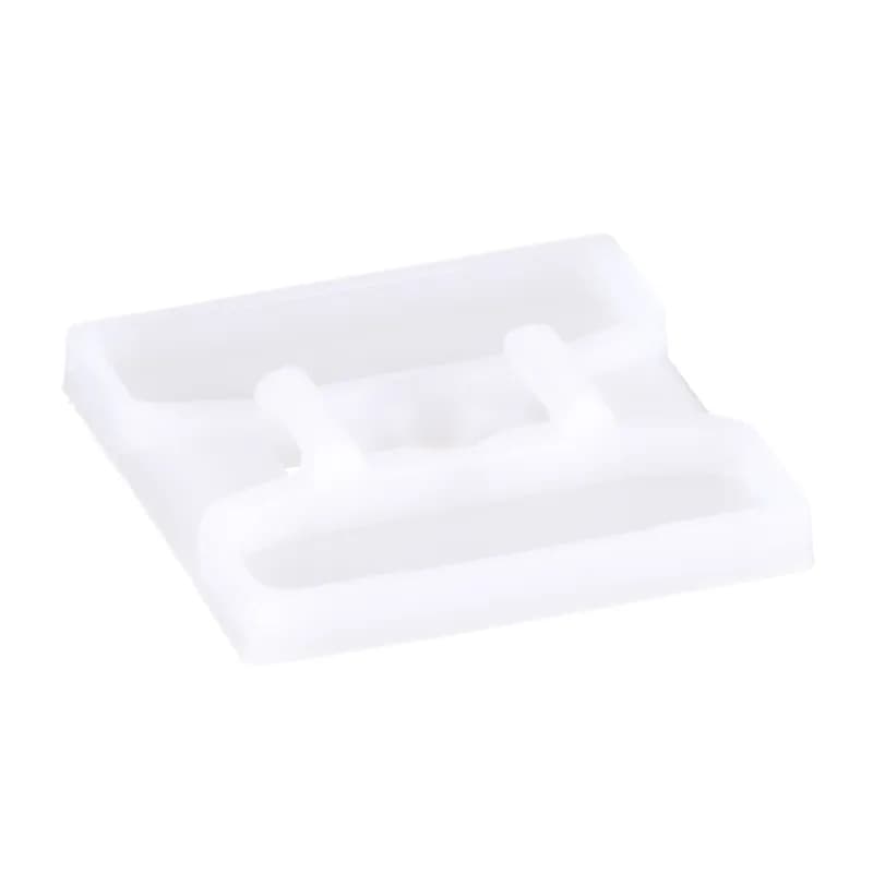 Panduit s ABMS-S6-D 4-Way Cable Tie Mounts allow cable tie entry from all four sides. They can easily be applied with user supplied adhesive or size #6 (M3) screws. These mounts are for indoor use and can be used with miniature, intermediate and standard cable ties. They are 1.1" x 1.1" (27.9mm x 27.9mm), are white in color and come in packages of 500.