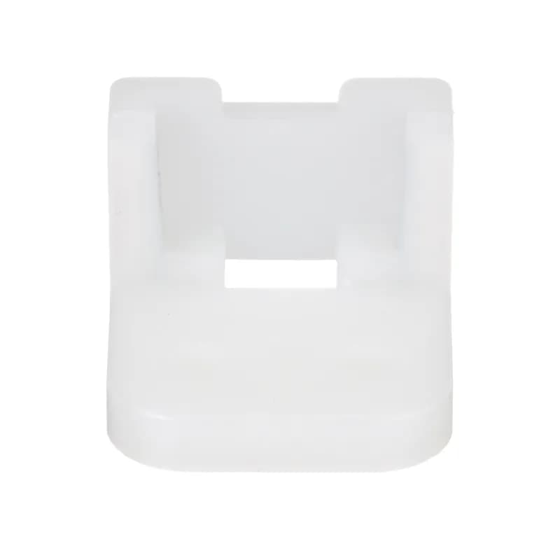 Panduit RAMH-S6-D Right Angle Cable Mounts hold cable bundles away from the sharp edges of bulkheads or cabinet holes. They can also be used to mount cable bundles adjacent to any surface. Mounts are 1 x .75 x 1 (25.4 x 19.1 x 25.4 mm) in size and designed for use in indoor environments. Apply with a #6 (M3) Screw or 1/8 (3.2) rivet. Made of Nylon 6.6, are natural in color and come packages of 500.