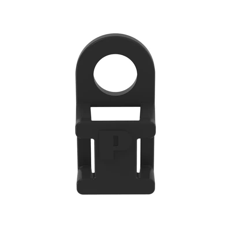 Panduit TA1S8-M30 - Panduit TA1S8-M30 cable tie anchor mount is a low profile and versatile screw-installed mount that is ideal for applications where space is limited. This mount has four-way cable tie entry for easy orientation of wire and cables with the option to mount in-line or perpendicular to the wire bundle. Install with a #8 (M4) screw. Use with miniature, intermediate and standard Cable Ties. For indoor use, are made of Heat Stabilized Nylon 6.6, are black in color, and comes in packages of 1000.