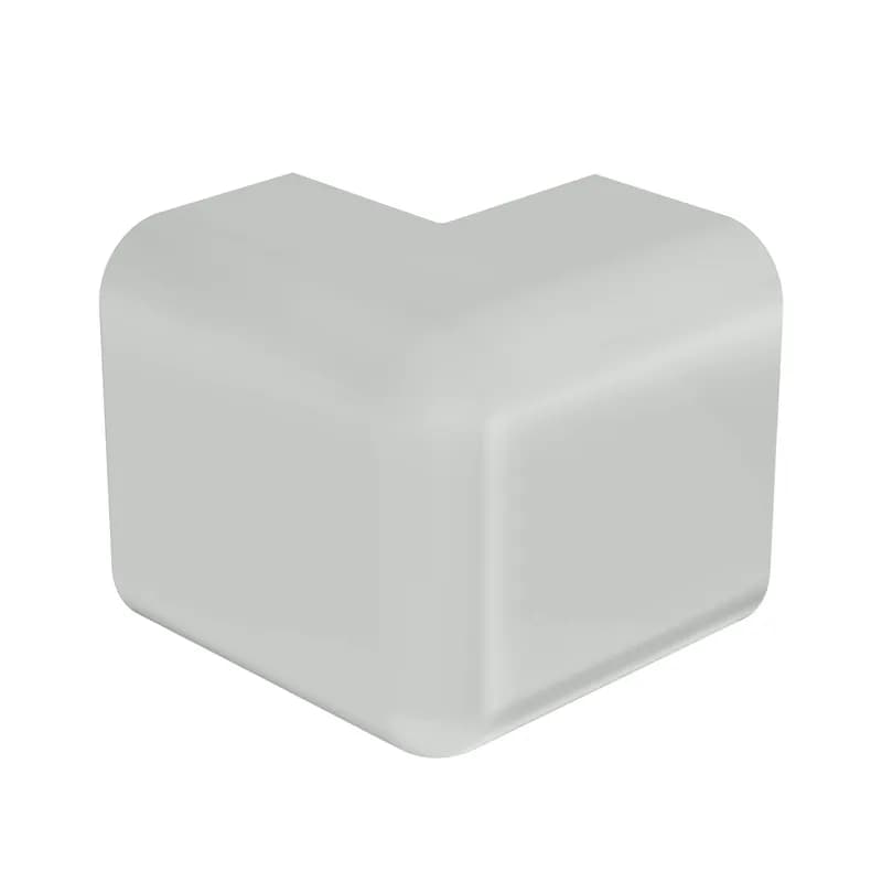 The power rated outside corner fitting is rated for applications up to 600V. It is designed for use with the LDPH10 and is International Gray.