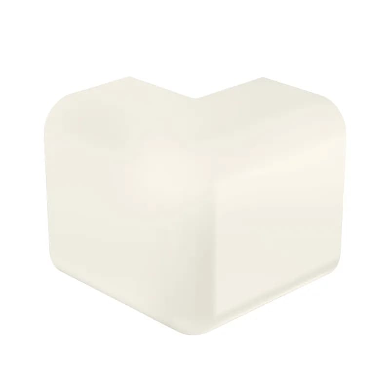 The power rated outside corner fitting is rated for applications up to 600V. It is designed for use with the LDPH10 and is White.