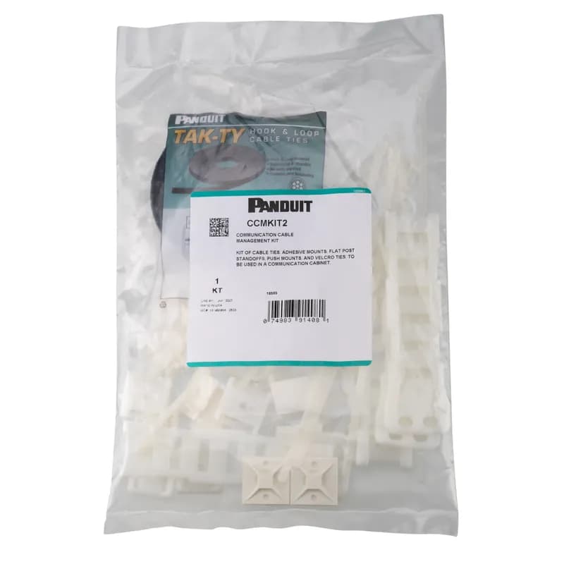 Single saddle clip for fiber slack management and fiber patch cord routing. Accepts up to 1.06" dia (26.9mm) cable bundle. Nylon 6.6 material, natural color. Push mount into 0.18" (4mm) pre-drilled holes in Opticom Fiber Enclosures, 100 pc.