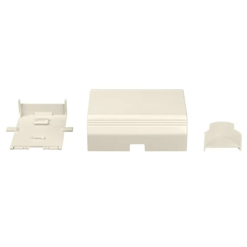 The snap-on transition fitting is for use with LD, LDPH, T-70 and T45 raceways. It is Electric Ivory.