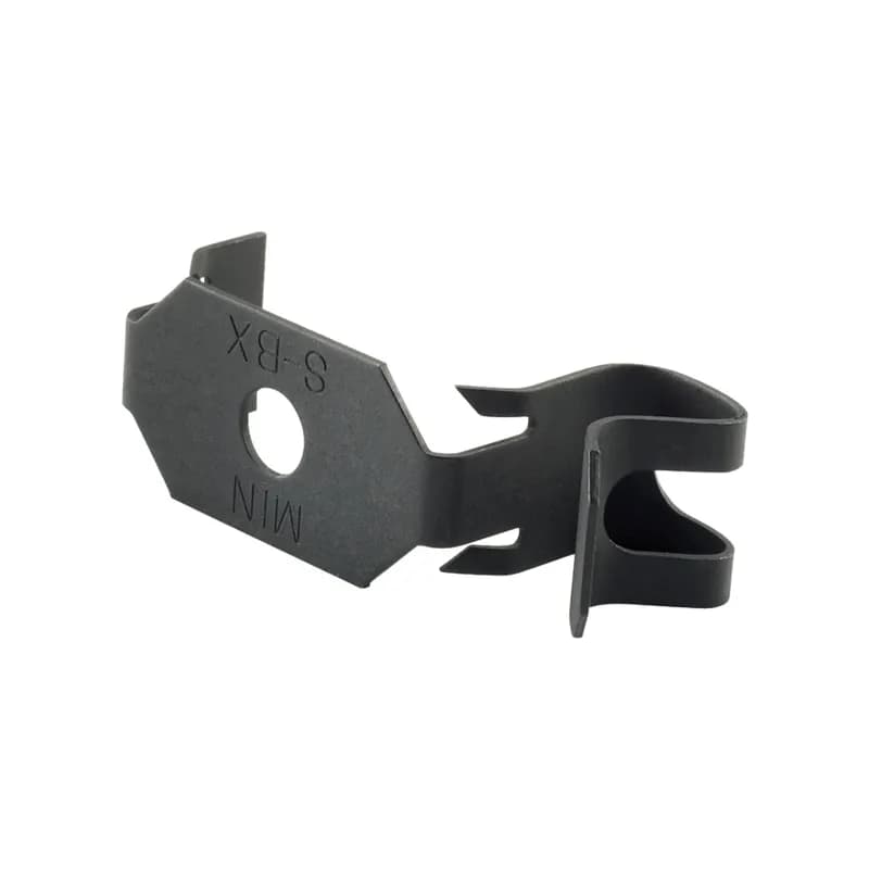 Metal stud clip for single cable.