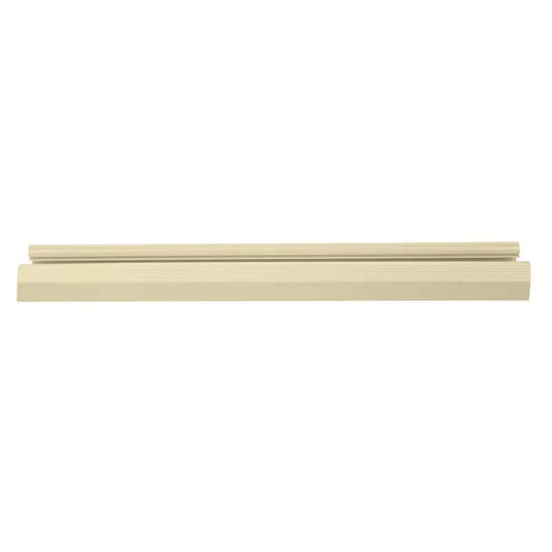 The T-70 raceway Base provides solutions for routing low voltage, fiber optic, and/or power cabling along perimeter walls. The T-70 raceway is supplied with pre-punched mounting holes and is tamper resistant. It is 10 ft and Electric Ivory.