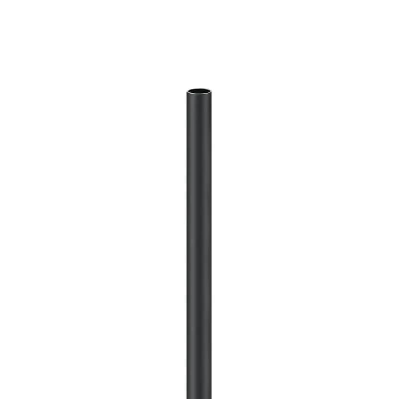 Thin wall VW-1 heat shrink on 100 foot reel, .19" (4.8mm) diameter, black cross-linked polyolefin.