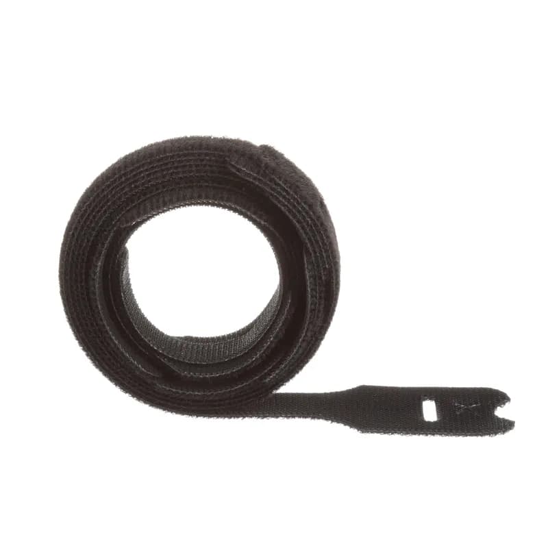 Panduit HLTP2I-X0 - The Tak-Ty Hook and Loop Cable Loop Tie has a slot allows for pre-wrapping of bundles. The loop tie is 8.0 inches L x 0.50 inches W (203.0mm x 12.7mm).