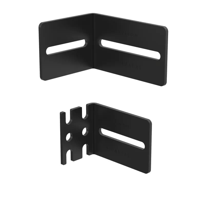The FiberRunner Adjustable Z Bracket is used in a cable routing system to offset a FiberRunner System from the mounting surface. The adjustable Z bracket adjusts from 1.5 inches (38mm) to 4 inches (101mm). It is typically used on an equipment rack. The adjustable Z bracket protects the cable and strengthens the cable routing system.