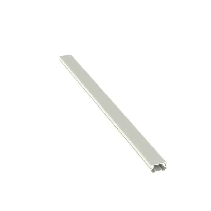 The LDPH3 power rated Surface Raceway is a two-piece latching raceway with cover suitable for applications up to 600 V. It features pre-punched mounting holes and factory-applied adhesive backing for fast mounting. It is 6 feet in length and is 0.75 inches wide by 0.41 inches deep. It meets TIA/EIA Standards, is UL5A Listed, and is UL Compliant. It is Off White.