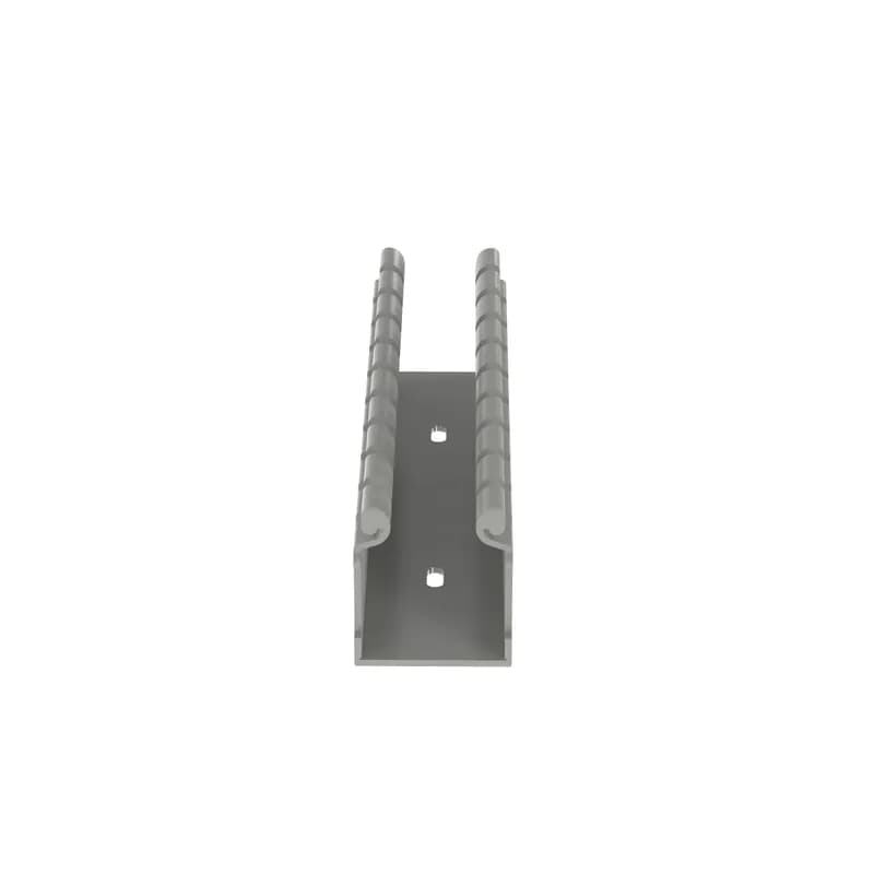 The H1.5X2LG6 PVC Hinged-Cover Wide Slot Wiring Duct features a hinged cover and wide finger/slot design that provides greater rigidity and allows for use with a range of wire/bundle sizes. Upper and lower scorelines allow for easy finger/sidewall section removal. UL 94 flame class of V-0 with UL recognized continuous-use temperature up to 122 F (50 C). Mounting holes provided. Lead-Free PVC. 1.98" x 1.75" (50.3mm x 44.5mm) and 6' (1.83m) long. Cover sold separately. Light Gray.
