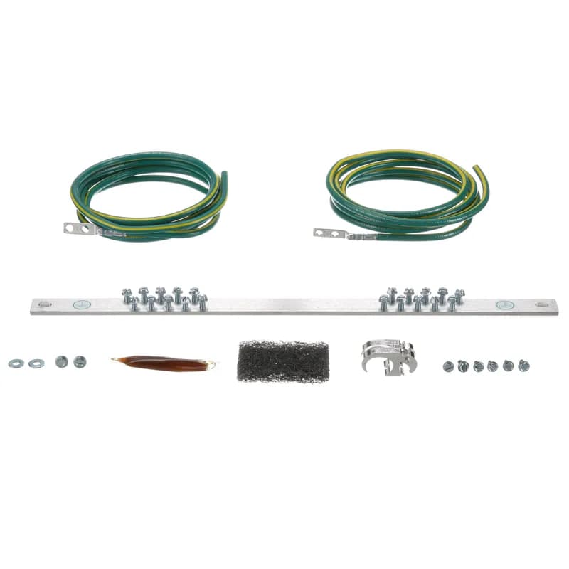 The RGRKCBNJEJY Equipment Bonding Jumper Kit bonds the rack or cabinet to the MCBN. Engineered to comply with US and International grounding requirements. HTAP is UL Listed and CSA Certified for applications up to 600 V when crimped with Panduit and specified competitor crimping tools, and Panduit crimping dies. Color Green/Yellow