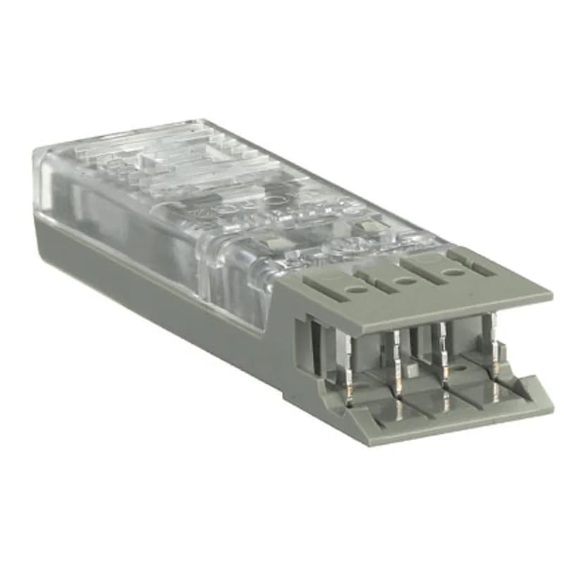 The 110 2-Pair Connecting Block is for use with Pan-Punch 110-style Bases, Connectors and Systems.