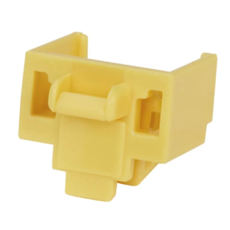 The block-out device works with most standard RJ45 openings to prevent unauthorized access and to protect from dust and debris or foreign objects. Package includes 100 yellow devices and five removal tools.
