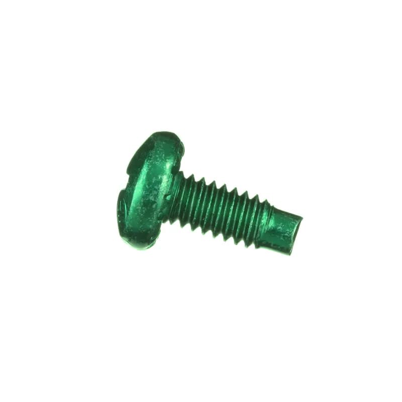 Green thread-forming bonding screw, #12-24 x 1/2".