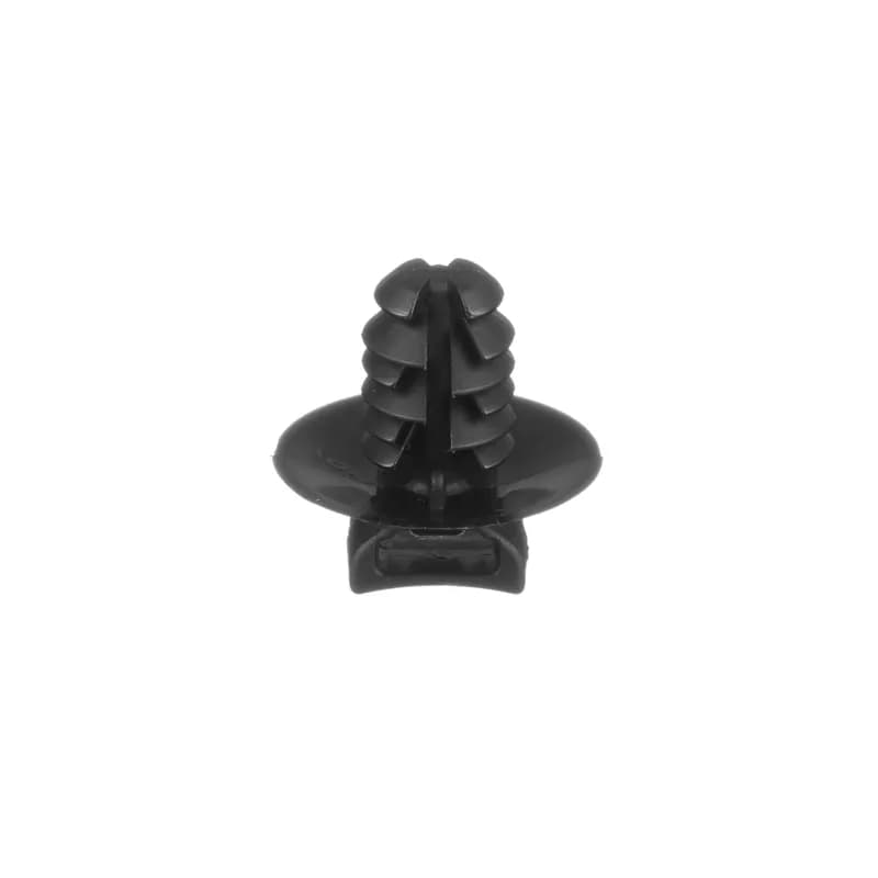 Panduit PUM-071-M30 Fir Tree Push Mounts have a unique alternating barb design that allows it to lock securely into position. They require a panel hole diameter of 0.25 to 0.28" (6.3 to 7.1 mm) for application. For use in indoor and outdoor environments and with miniature, intermediate and standard cable ties. Made of Heat Stabilized Nylon 6.6, are black in color and come in packages of 10.
