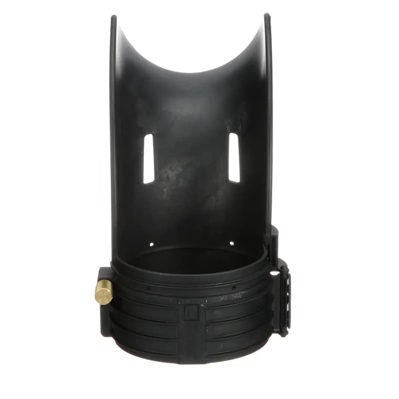 The Tak-Ty Conduit Waterfall is designed for 4-inch EMT conduit to cost-effectively manage sensitive network cables in compliance with the TIA/EIA standards. The product allows for installation in retrofit applications where communication cables are already installed. The bend radius control helps prevent degradation of cable performance and prevents pinch points that could damage cable. The conduit waterfall is 8.4 inches x 5.7 inches (213.4mm x 144.8mm).