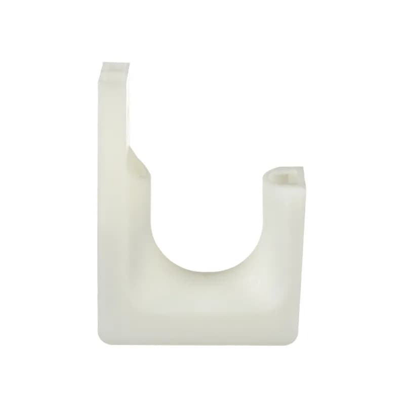 J-PRO Cable support system, for wall mount applications, one 1/4 (M6) mounting hole for user supplied screw, 2.00 (50.8mm) max. bundle capacity, nylon 6.6 with metal attachments, natural, 50 pc. package quantity. nylon 6.6 with metal attachments, natural, 50 pc. package quantity.