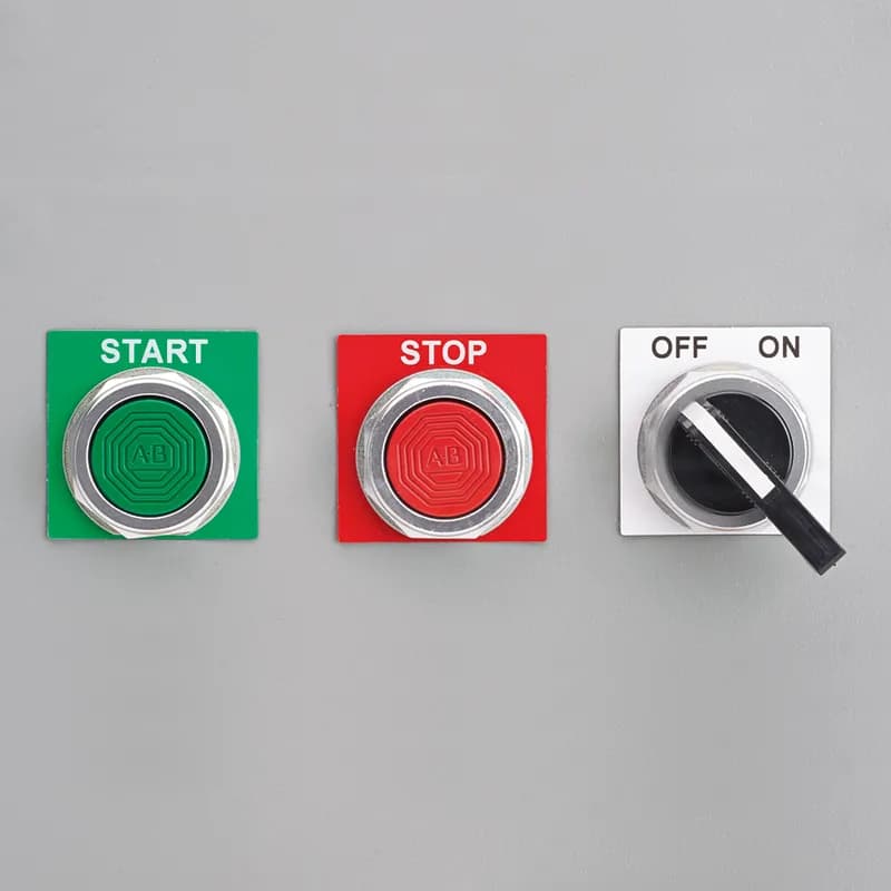 Thermal transfer raised panel push button label, 1.20" W x 1.50" H, raised panel, black, 3 labels/row, 500 pc. package quantity.
