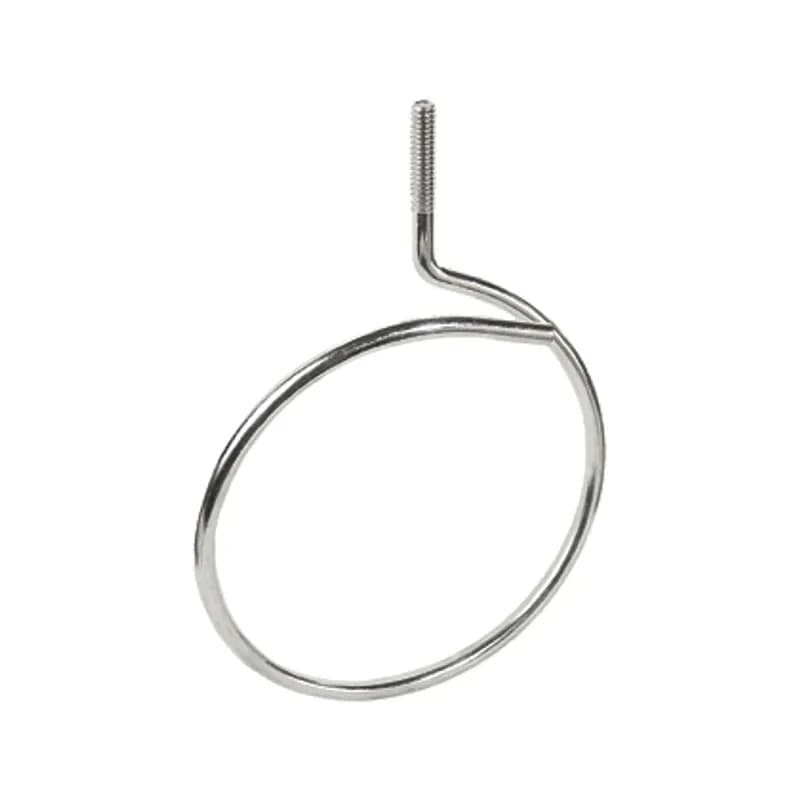 Bridle ring, 4.00 dia., 1/4-20 threaded.