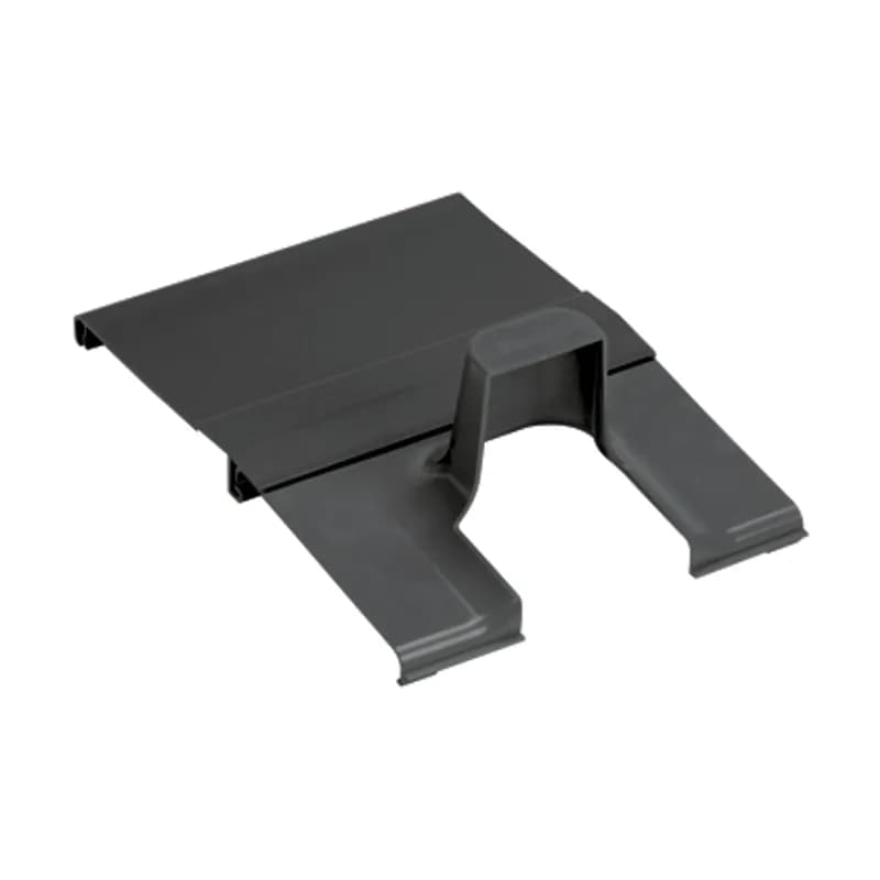 Used to fully enclose 12x4 channel in conjunction with the Spill-Over Junction FRSPJ2X2BL. Cover snaps onto the channel base. Hinged feature allows easy access to add or remove cables.