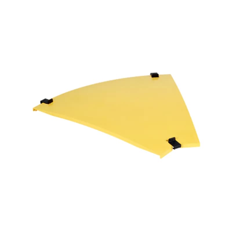 Optional cover for the horizontal 45 angle fitting FRH4524X4YL. Snap-on feature allows cover to be installed and removed with no tools required.