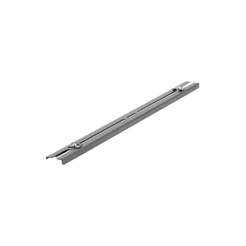 FiberRunner QuikLock Threaded Rod Trapeze Bracket for Wyr-Grid 24" (610mm) width. Used to support FiberRunner 4x4, 6x4, and 12x4 Channel above or below the Wyr-Grid 24" Pathway using the same 1/2" or 12mm threaded rod used to support the WGTB24BL bracket. Hardware for attaching to threaded rod sold separately. Available in black powder coat only.