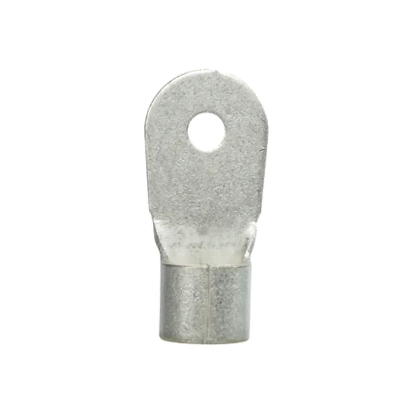 High Temperature Ring Terminal, 8 AWG, 1/4" stud size, non-insulated.