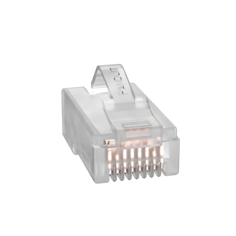 UTP modular plug, Cat. 5e, 28 AWG, 100 pk