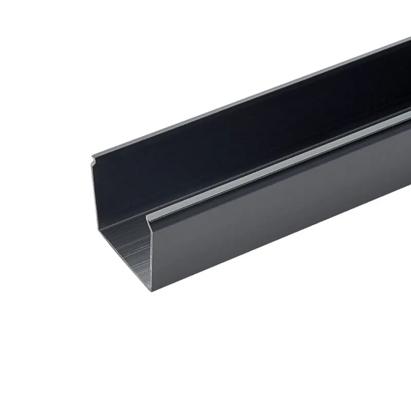 The FS2X2BL6 Panduct Lead-Free PVC Solid Wall Wiring Duct design fully encloses cables providing maximum protection and aesthetics. UL 94 flame class of V-0 with a UL recognized continuous-use temperature up to 122 F (50 C). Lead-free PVC. 2" x 2" (50.8 mm x 50.8 mm) and 6' (1.83 m) long. Cover sold separately. Color Black.